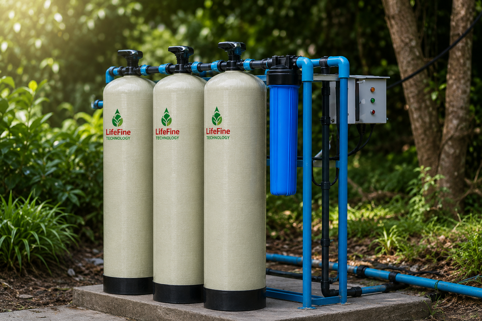 LifeFine Technology water treatment team and service